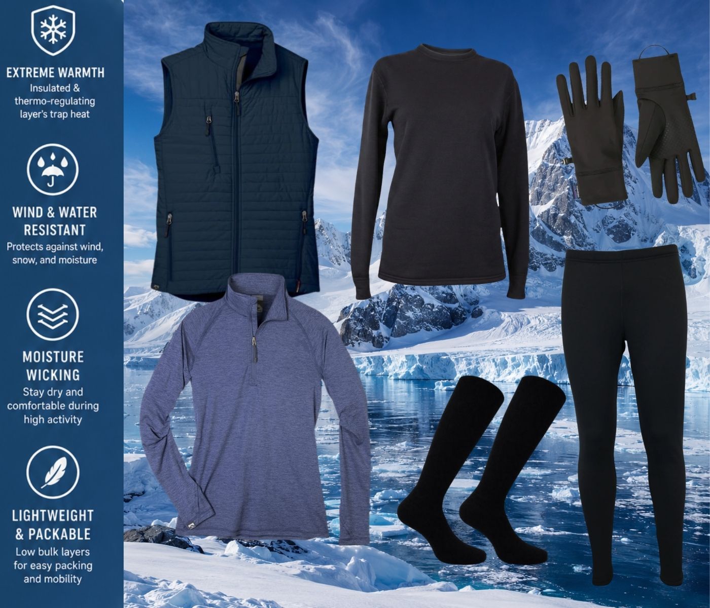 Women's "The Layers You Need" Package